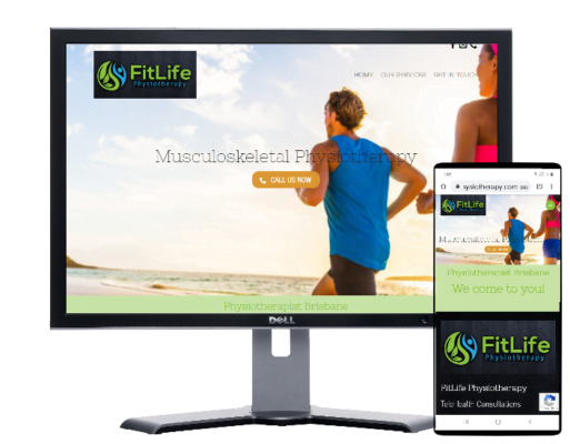 Physiotherapy Services Brisbane-Website by Fast Cheap Websites