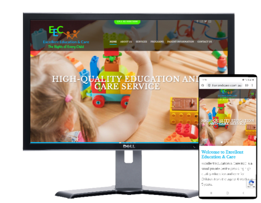 Excellent Education-Website by Angie from Fast Cheap Websites