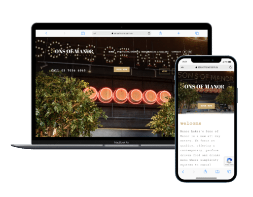 Wyndham Vale restaurant - Website Design Services Melbourne