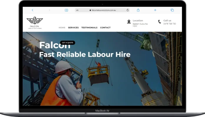 Labour hire website