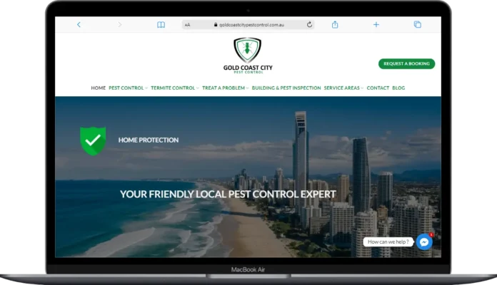 Pest control website