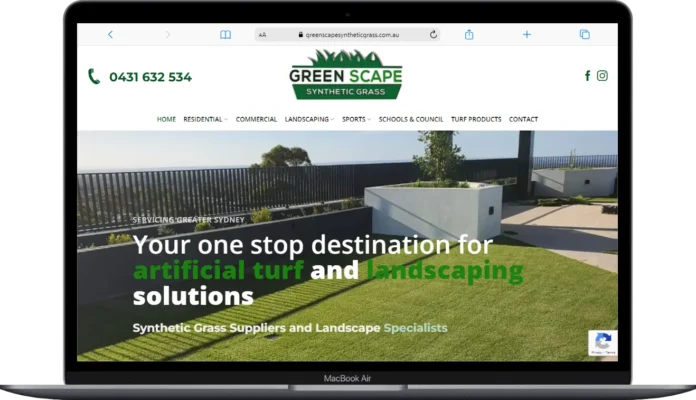 Landscaping Website