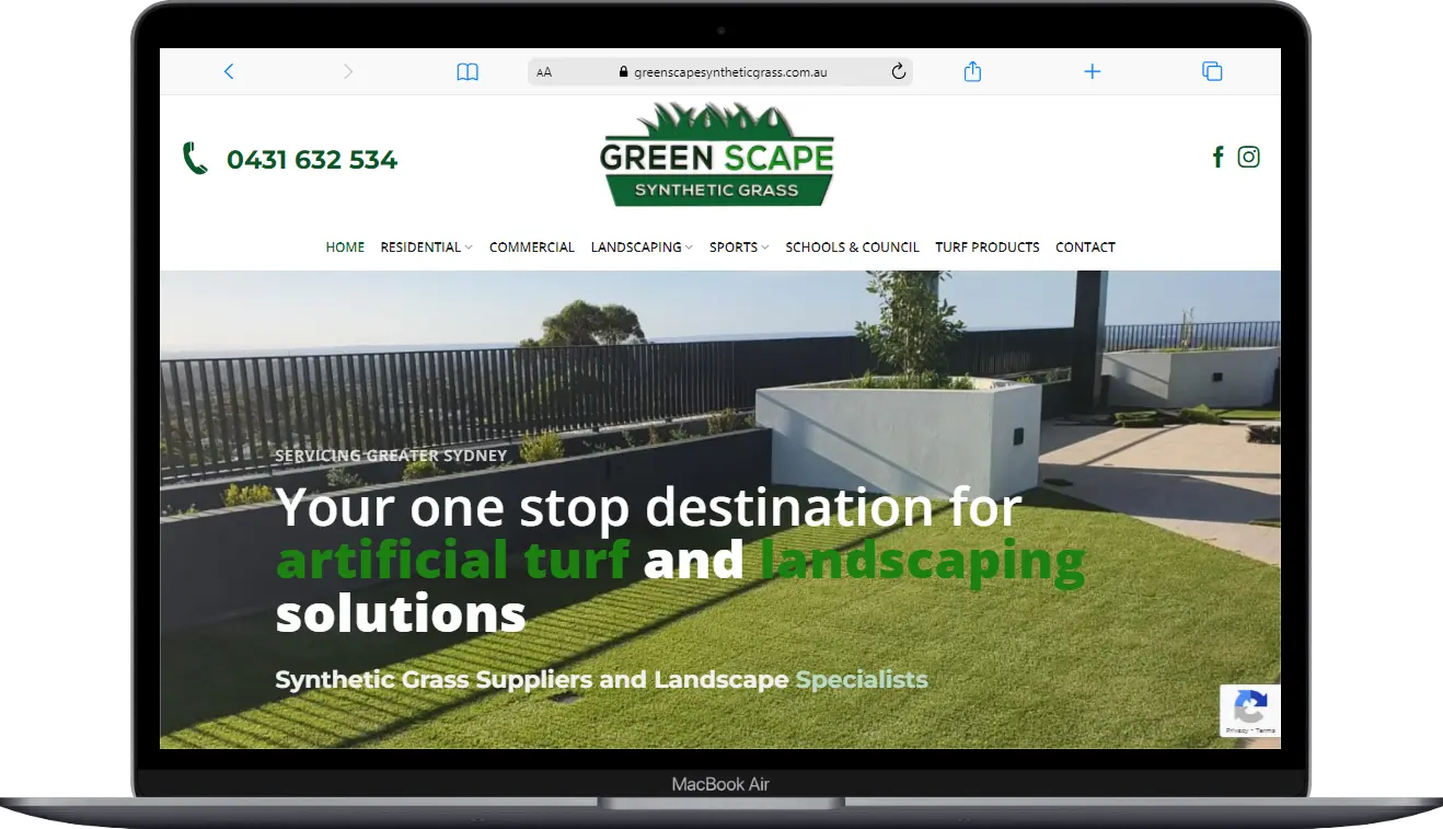 Landscaping Website