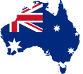 australia_flag_map | Professional Cheap Websites from $499 Websites by web designer Angie from Fast Cheap Websites Melbourne Sydney Brisbane Adelaide Perth Gold Coast