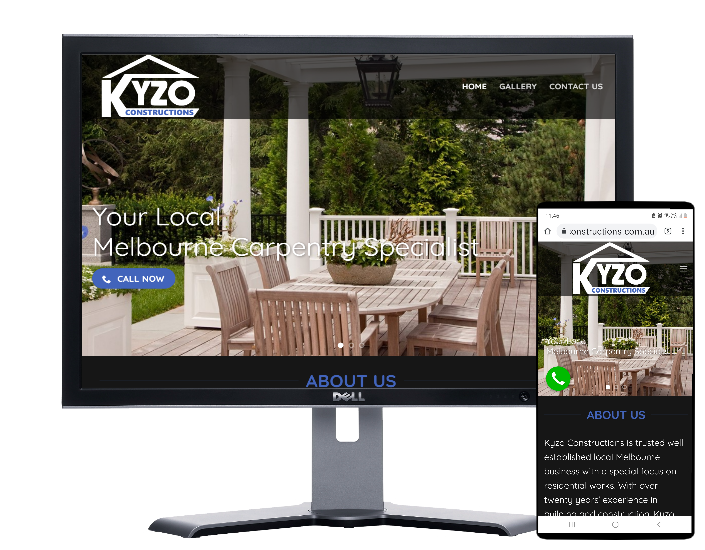 Kyzo Constructions-built by Fast Cheap Websites