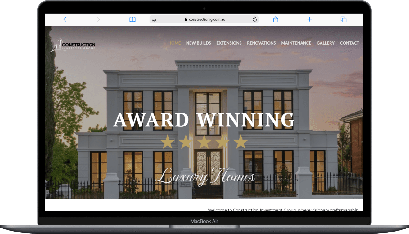 construction company website | Professional Cheap Websites from 9 construction company website