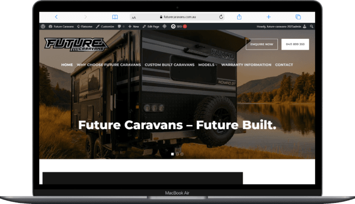 Caravan Website Revolution: How Future Caravans Conquered the Digital Outback