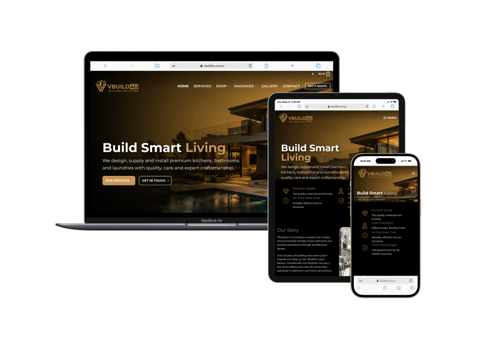 Portfolio of affordable website designs created by Fast Cheap Websites for Melbourne small businesses